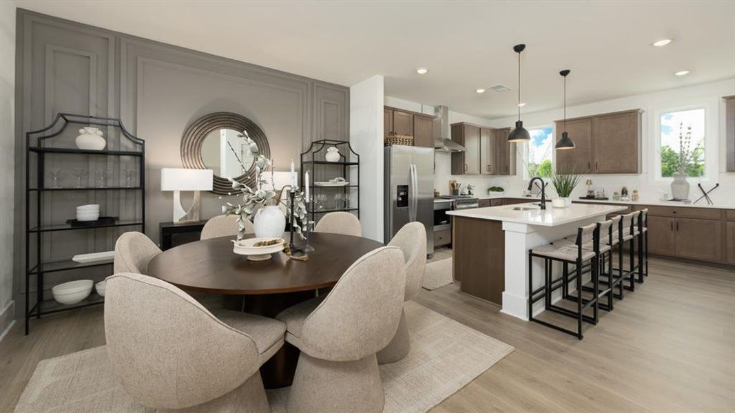 Furnished interior view inside a new home in Overlook at Peachtree Corners, Peachtree Corners (Image 16). Furnished interior view inside a new home in Overlook at Peachtree Corners, Peachtree Corners (Image 16).