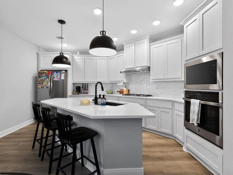 Furnished interior view inside a new home in , Royse City (Image 10).