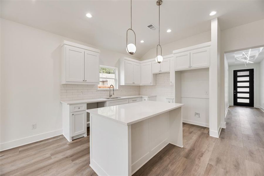 Furnished interior view inside a new home in , Dallas (Image 4).