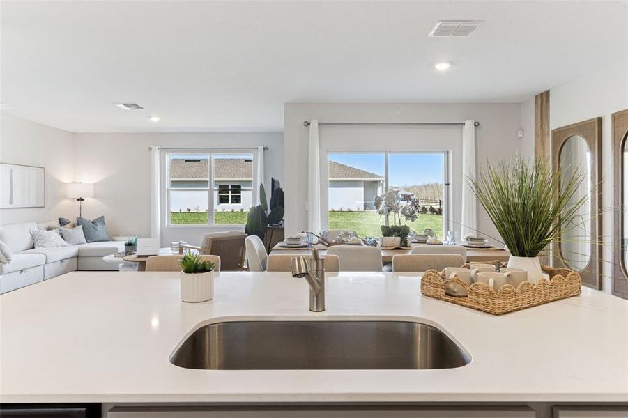 Furnished interior view inside a new home in , Haines City (Image 19).