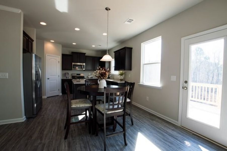 Representative furnished interior of a home built from the Brentwood by Piedmont Residential in Hampton Ridge, Jefferson (Image 9).