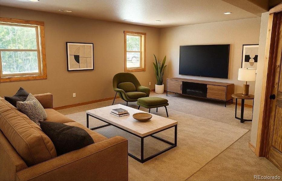 Furnished interior view inside a new home in , Fairplay (Image 4).