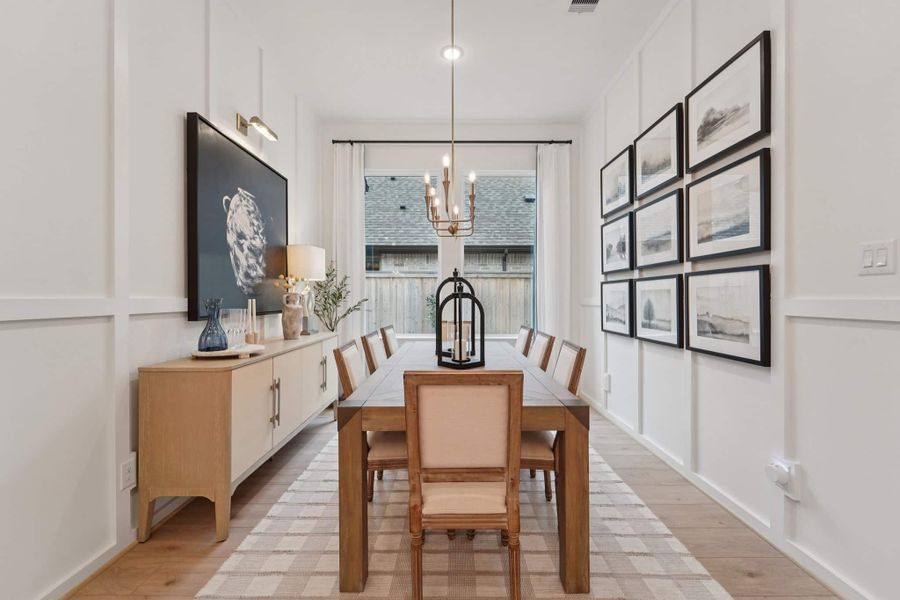 Furnished interior view inside a new home in Grange, Katy (Image 8).