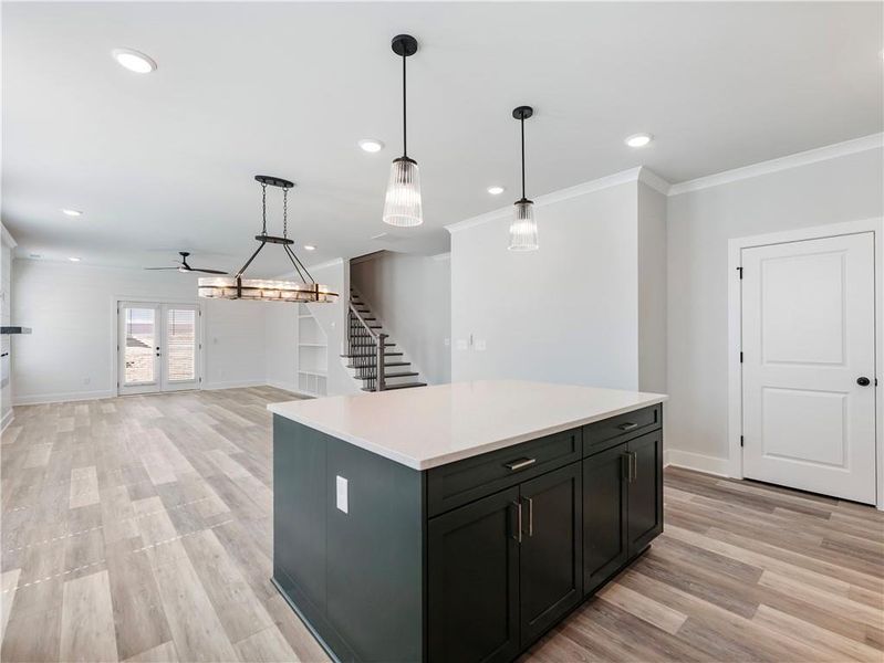 Furnished interior view inside a new home in , Lawrenceville (Image 5).