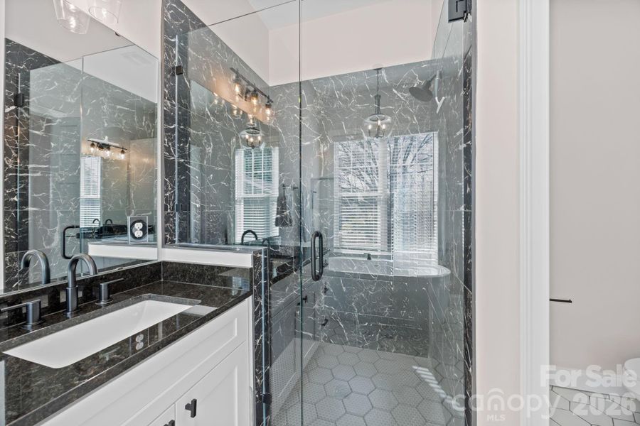 Furnished interior view inside a new home in , Belmont (Image 15).