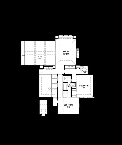 Upstairs Floor Plan