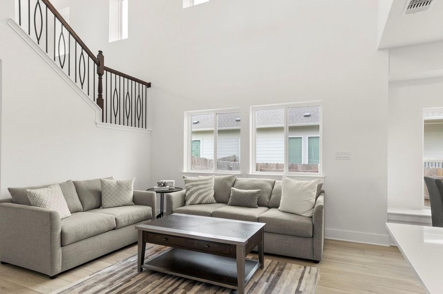 Furnished interior view inside a new home in Grande Estates, Bertram (Image 19). Furnished interior view inside a new home in Grande Estates, Bertram (Image 19).