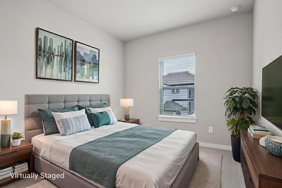 Furnished interior view inside a new home in Kemah Crossing - City Series, Kemah (Image 5). Furnished interior view inside a new home in Kemah Crossing - City Series, Kemah (Image 5).