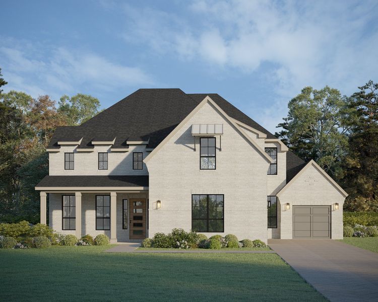 Plan 856 Elevation C Plan 856 Elevation C