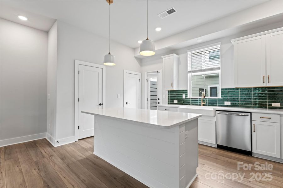 Furnished interior view inside a new home in , Charlotte (Image 6). Furnished interior view inside a new home in , Charlotte (Image 6).