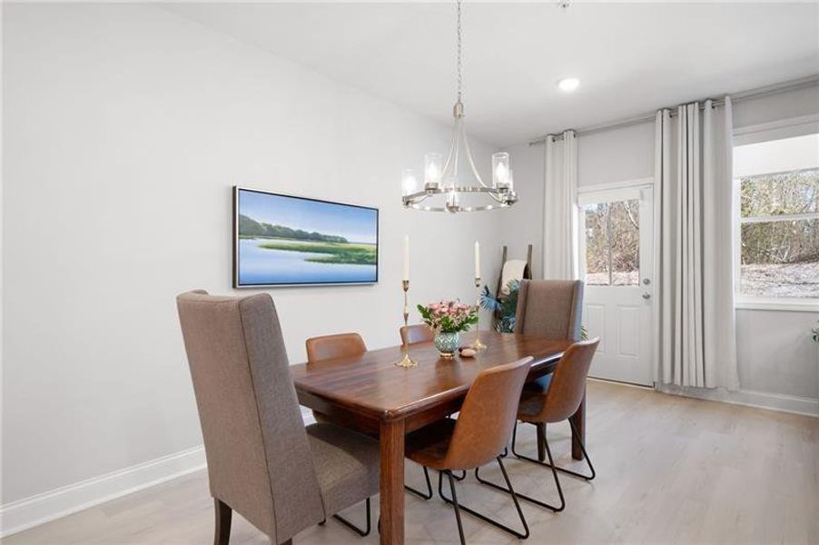 Furnished interior view inside a new home in , Smyrna (Image 28).
