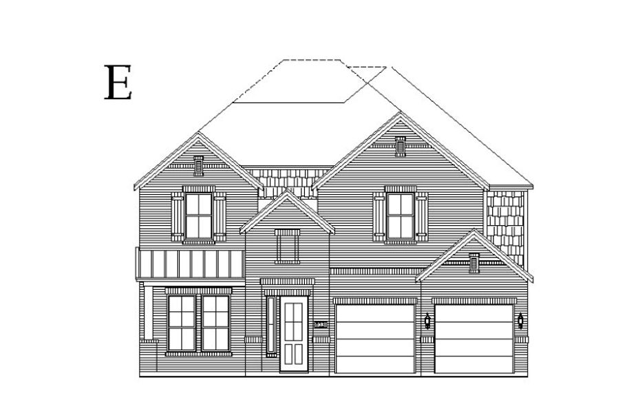 Representative rendering of the exterior for the Sherman by Windsor Homes (Image 18).