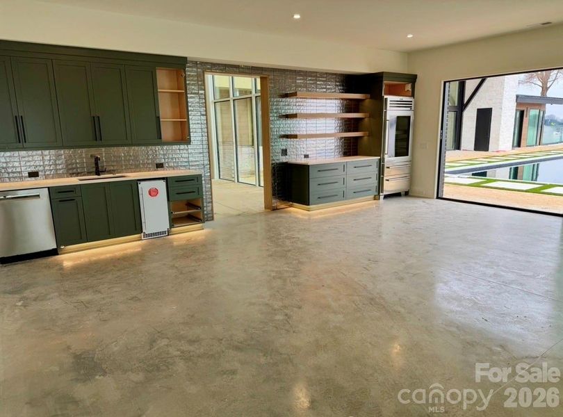 Living Room/Entertainment - Access to Pool Area