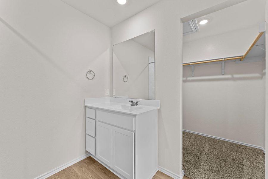 Furnished interior view inside a new home in , San Marcos (Image 9). Furnished interior view inside a new home in , San Marcos (Image 9).