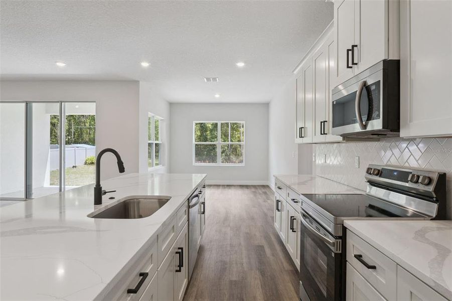 Furnished interior view inside a new home in , Ocala (Image 8).