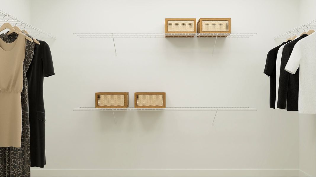 Davidson Owners Walk in Closet