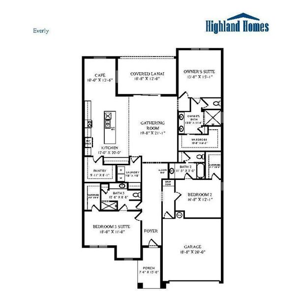 Everly - Home Layout
