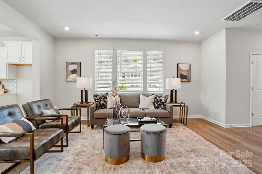 Furnished interior view inside a new home in Arbor Chase, Clover (Image 15).