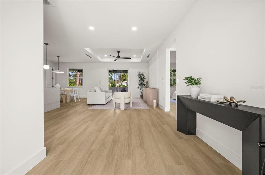 Furnished interior view inside a new home in , Lehigh Acres (Image 6).