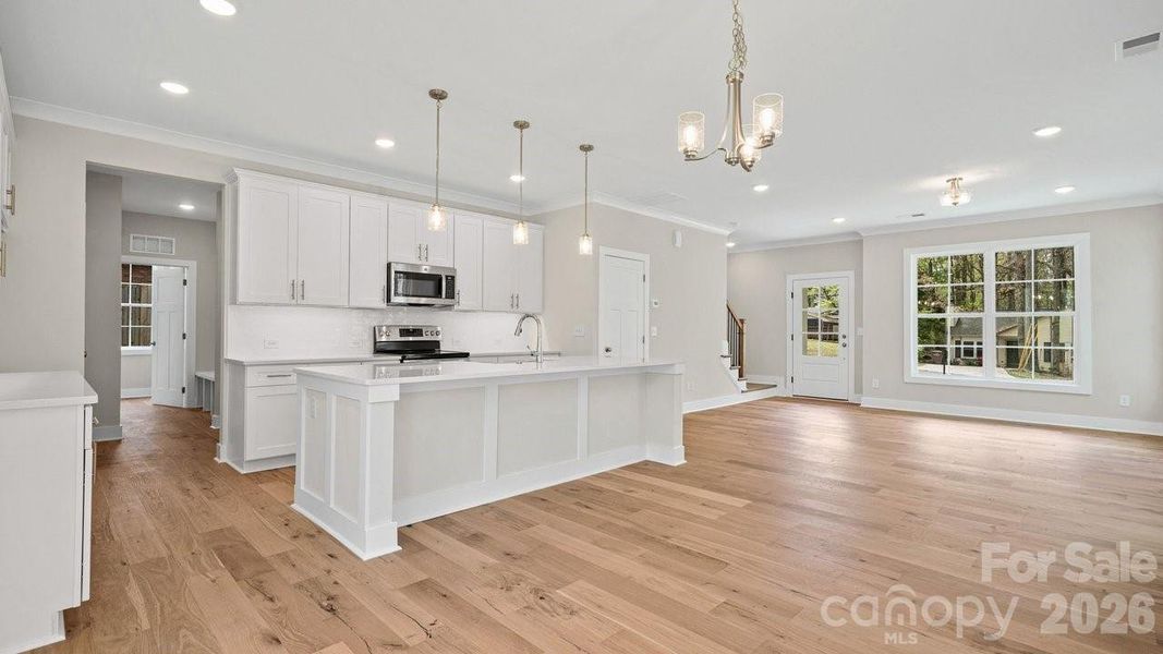Furnished interior view inside a new home in , Waxhaw (Image 8).