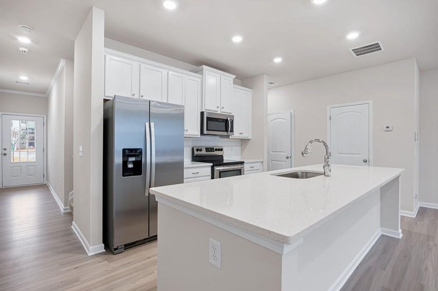 Furnished interior view inside a new home in , Canton (Image 8). Furnished interior view inside a new home in , Canton (Image 8).