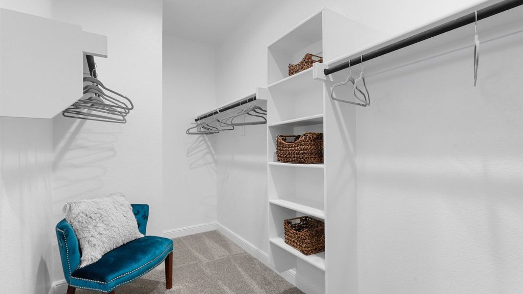 Furnished interior view inside a new home in Legado, Cleburne (Image 26).