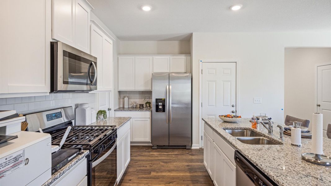 Furnished interior view inside a new home in Keebler Meadows, Johnson City (Image 5).