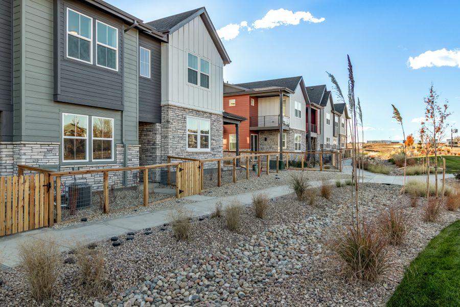 Exterior details and patio area of a home in Arras Park, Thornton (Image 25).