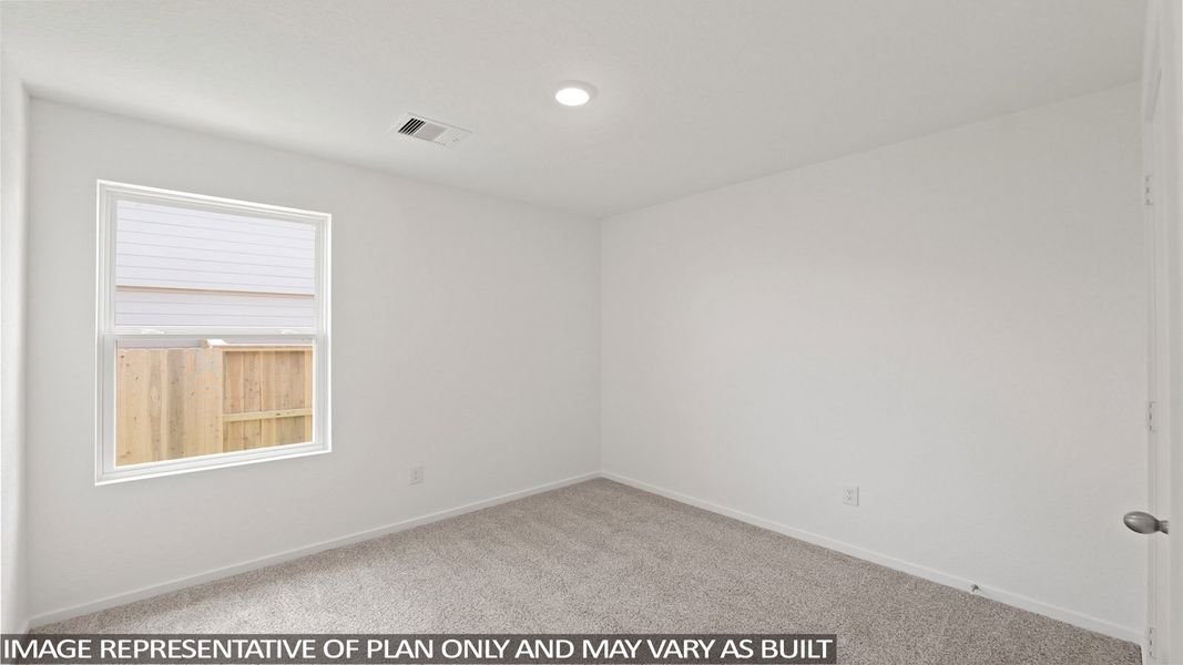 Spacious, unfurnished interior of a new home in Porters Mill, New Caney (Image 14).