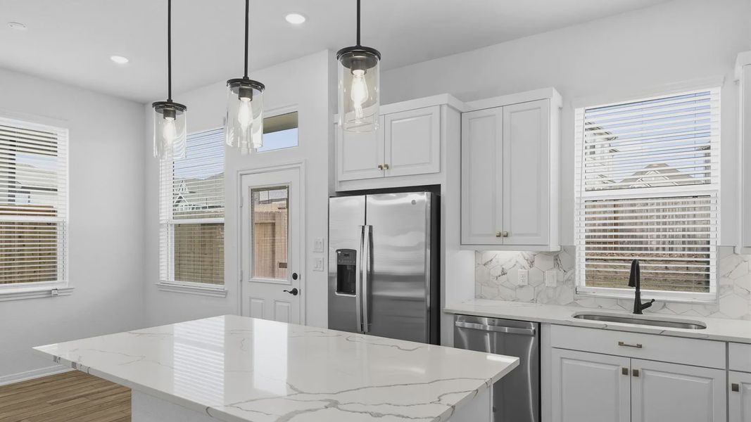 Furnished interior view inside a new home in Woodforest, Montgomery (Image 6).
