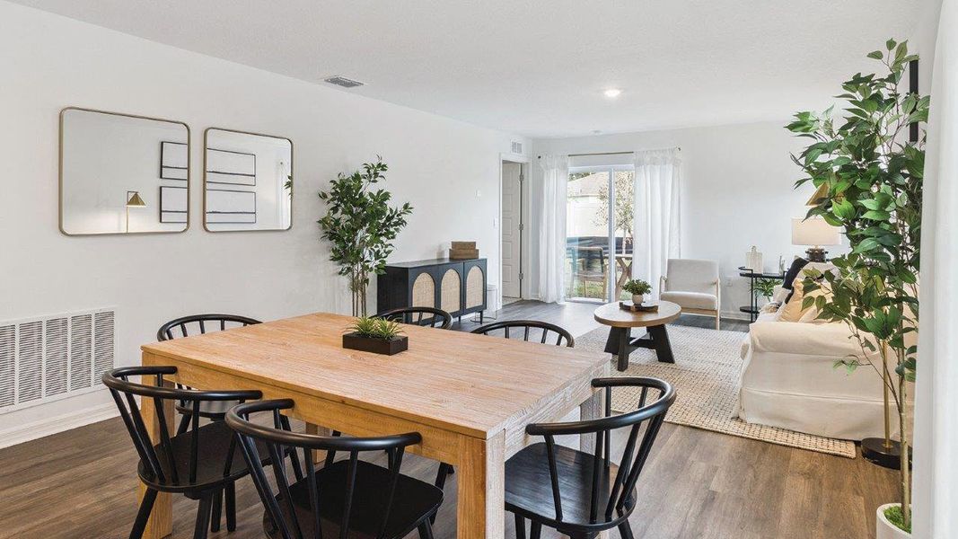 Furnished interior view inside a new home in Leoma's Landing, Lake Wales (Image 10). Furnished interior view inside a new home in Leoma's Landing, Lake Wales (Image 10).
