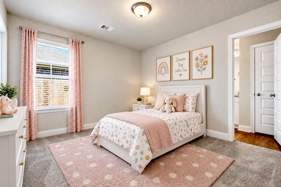Furnished interior view inside a new home in Lago Mar, Texas City (Image 16).