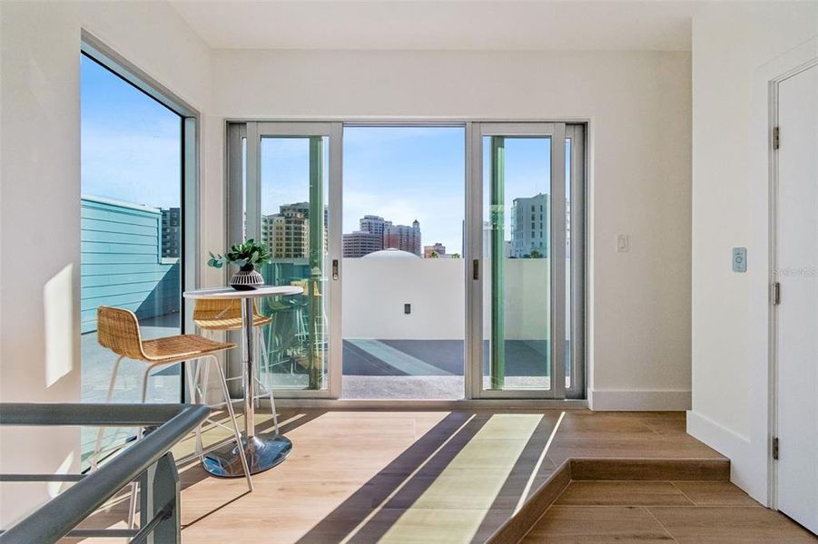 Exterior details and patio area of a home in , Sarasota (Image 32).