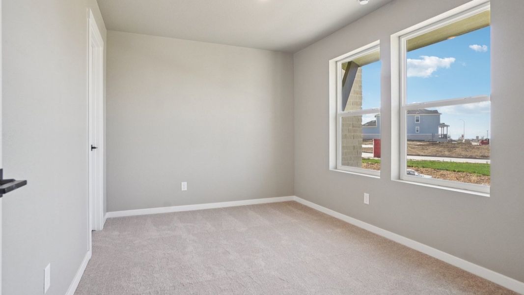 Furnished interior view inside a new home in Windler Townhomes, Aurora (Image 20).