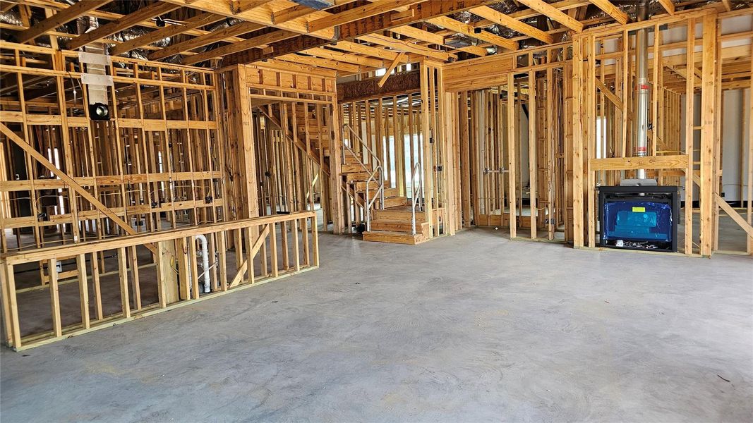 In-progress construction of a new home in Sienna 65', Missouri City, TX (Image 2).