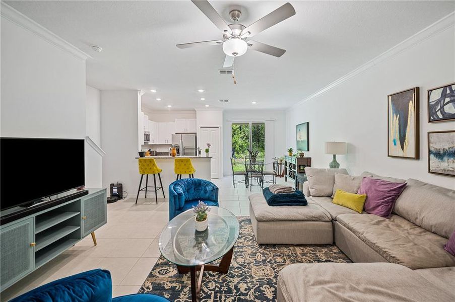 Furnished interior view inside a new home in , Land O' Lakes (Image 29). Furnished interior view inside a new home in , Land O' Lakes (Image 29).