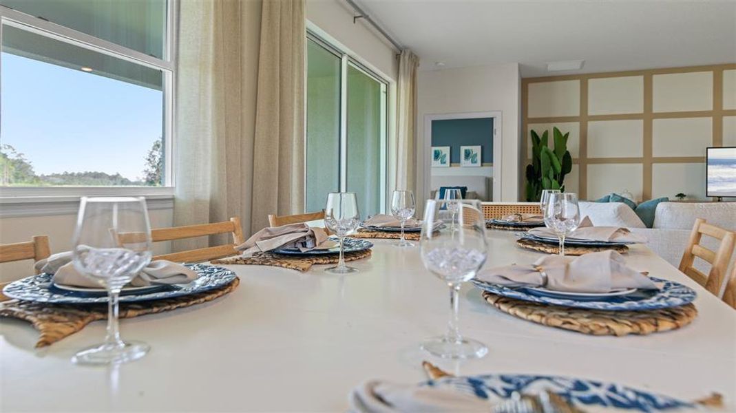 Furnished interior view inside a new home in Archers Mill, Ormond Beach (Image 26).