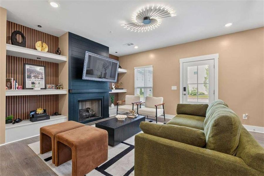 Furnished interior view inside a new home in , Conyers (Image 10). Furnished interior view inside a new home in , Conyers (Image 10).