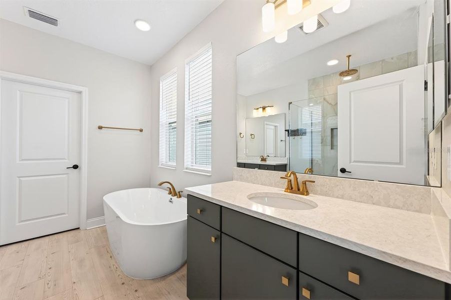 Furnished interior view inside a new home in , Debary (Image 17). Furnished interior view inside a new home in , Debary (Image 17).
