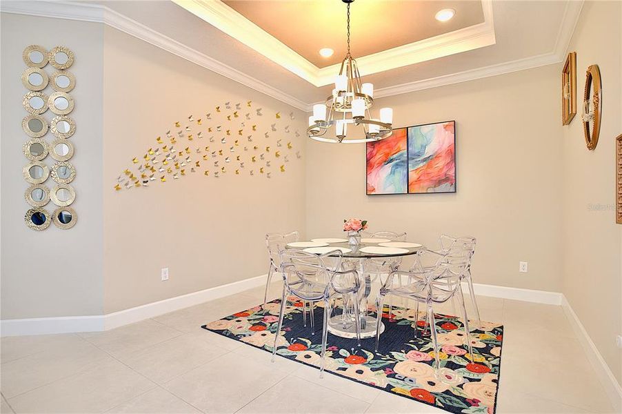 Furnished interior view inside a new home in , Bradenton (Image 6).
