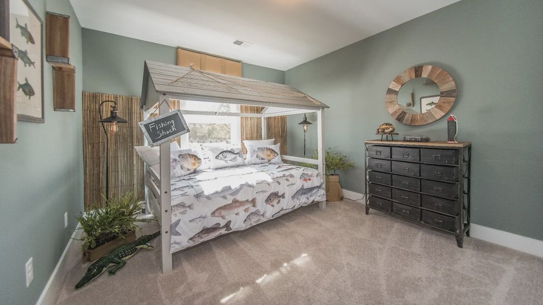 Bedroom of The Cameron Design by DRB Homes