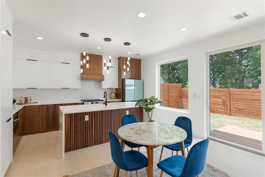 Furnished interior view inside a new home in , Austin (Image 14). Furnished interior view inside a new home in , Austin (Image 14).