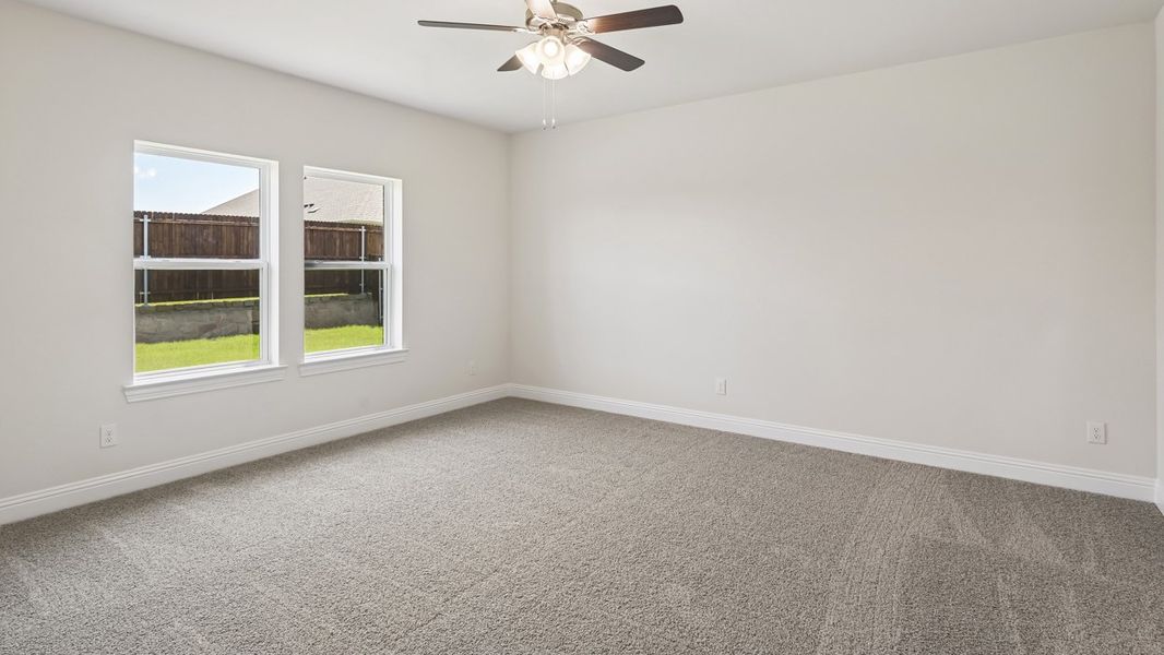 Spacious, unfurnished interior of a new home in Silverado, Aubrey (Image 9). Spacious, unfurnished interior of a new home in Silverado, Aubrey (Image 9).