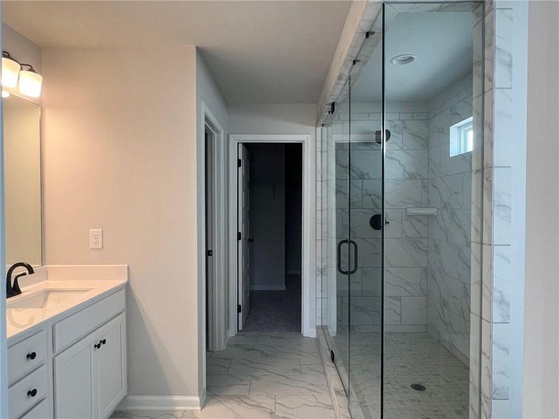 Furnished interior view inside a new home in Crofton Place Enclave, Snellville (Image 10).