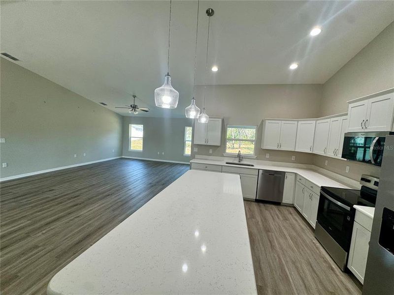 Furnished interior view inside a new home in , Dunnellon (Image 7).