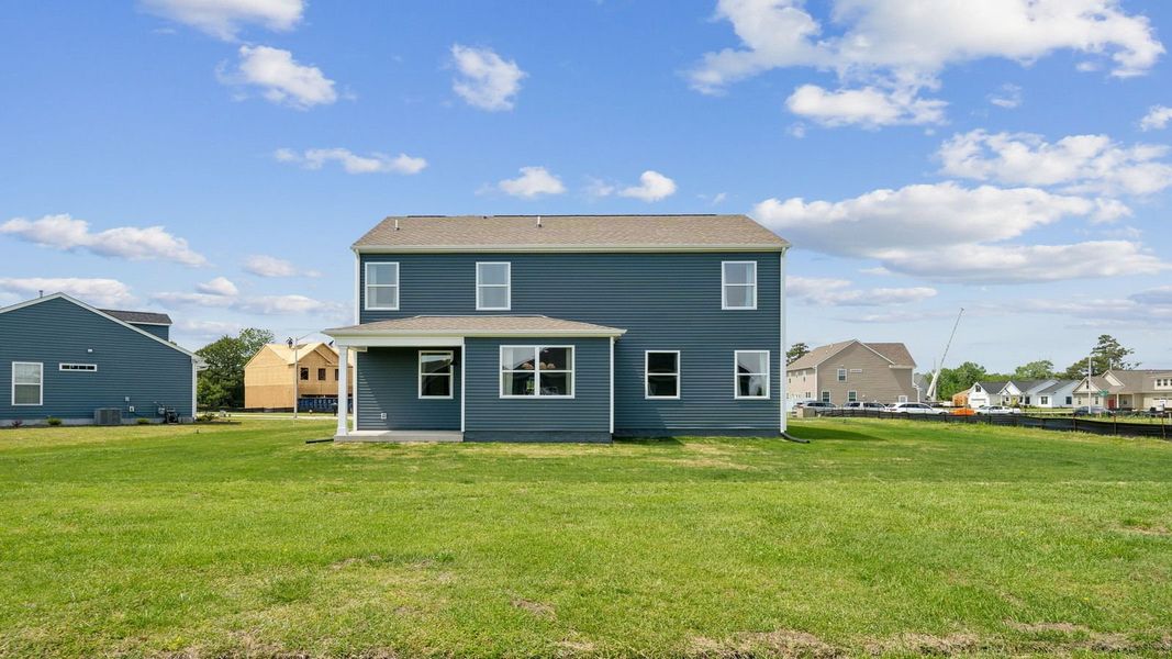Exterior details and patio area of a home in Tooley Harbor, Elizabeth City (Image 25).