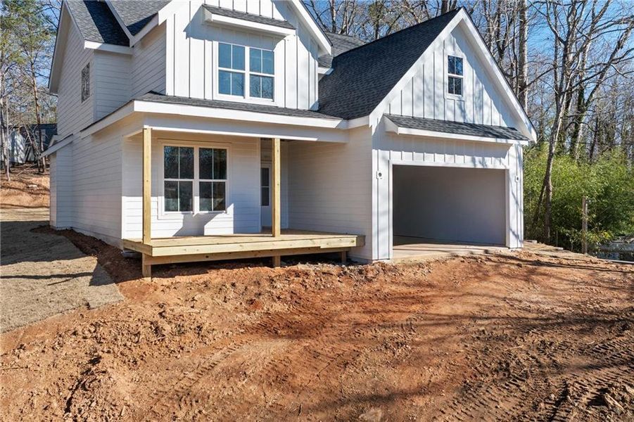 In-progress construction of a new home in , Gainesville, GA (Image 11).
