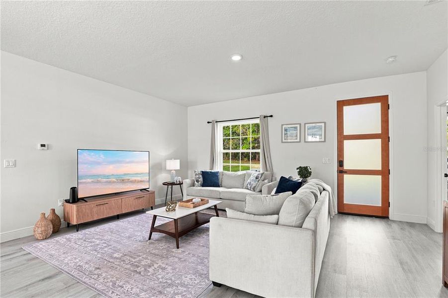 Furnished interior view inside a new home in , Ocala (Image 33).