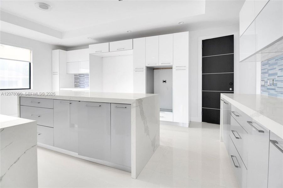 Furnished interior view inside a new home in , Miami (Image 8).