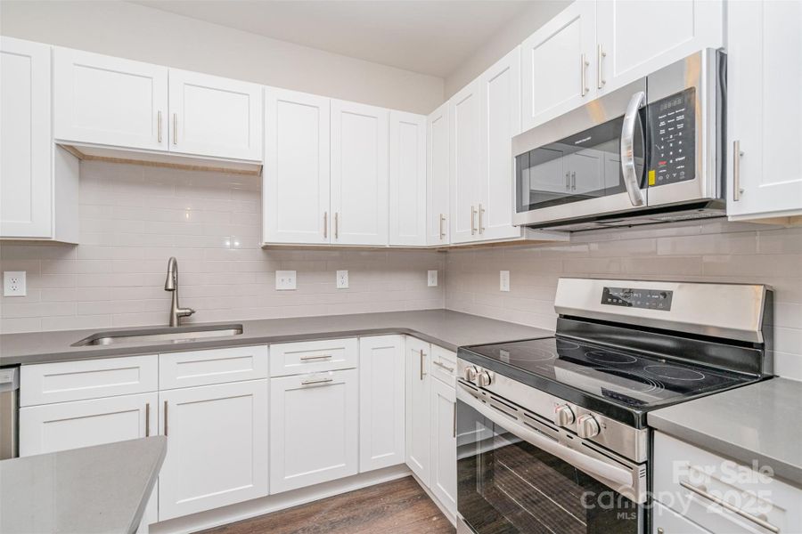 Furnished interior view inside a new home in , Charlotte (Image 8).